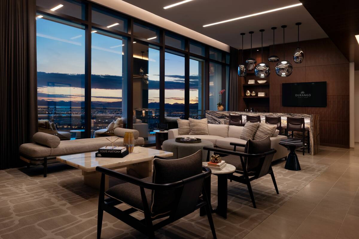 The Veranda suite living room at Durango is shown. (Courtesy of Clint Jenkins)