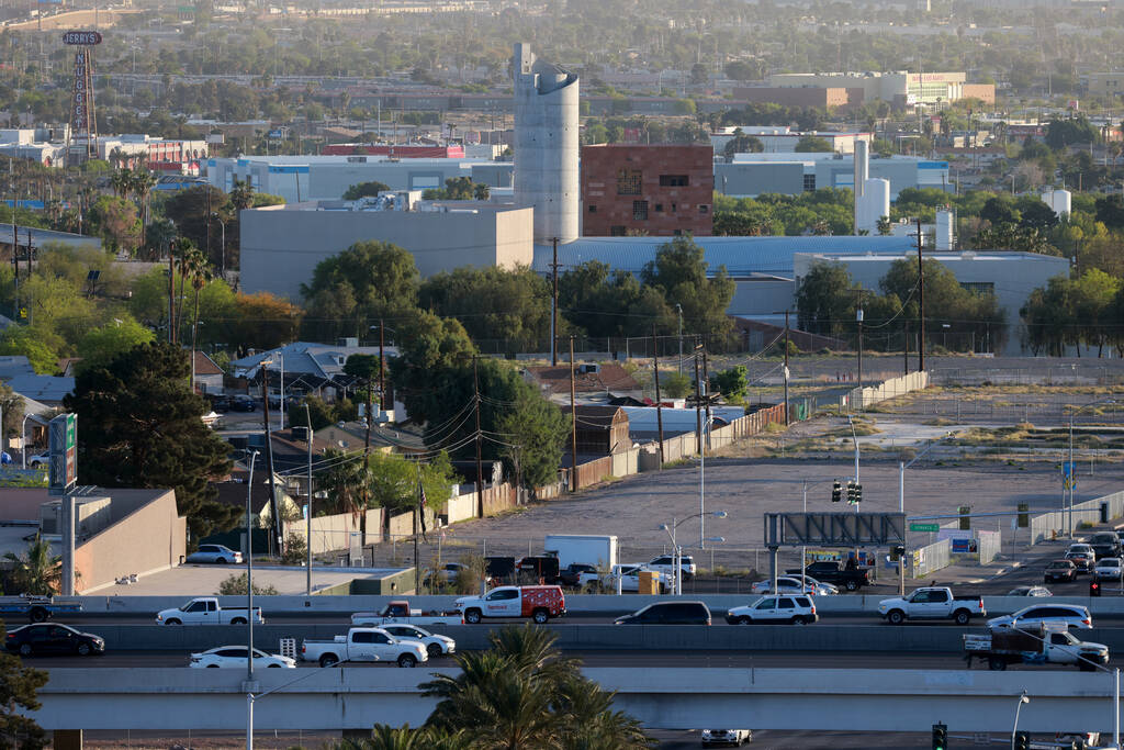 What’s that building with the giant concrete tower across from Cashman Field?