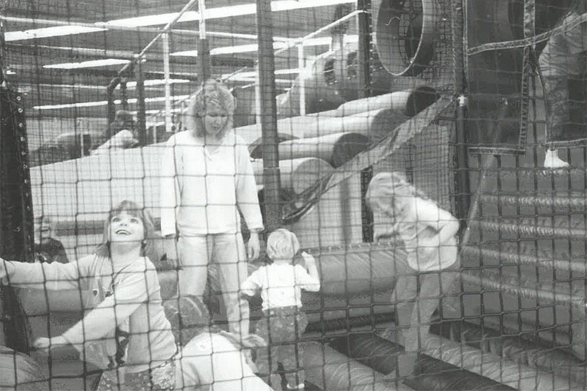 Children explore a play area at the Lied Discovery Children's Museum on Jan. 20, 1994. (Ralph F ...