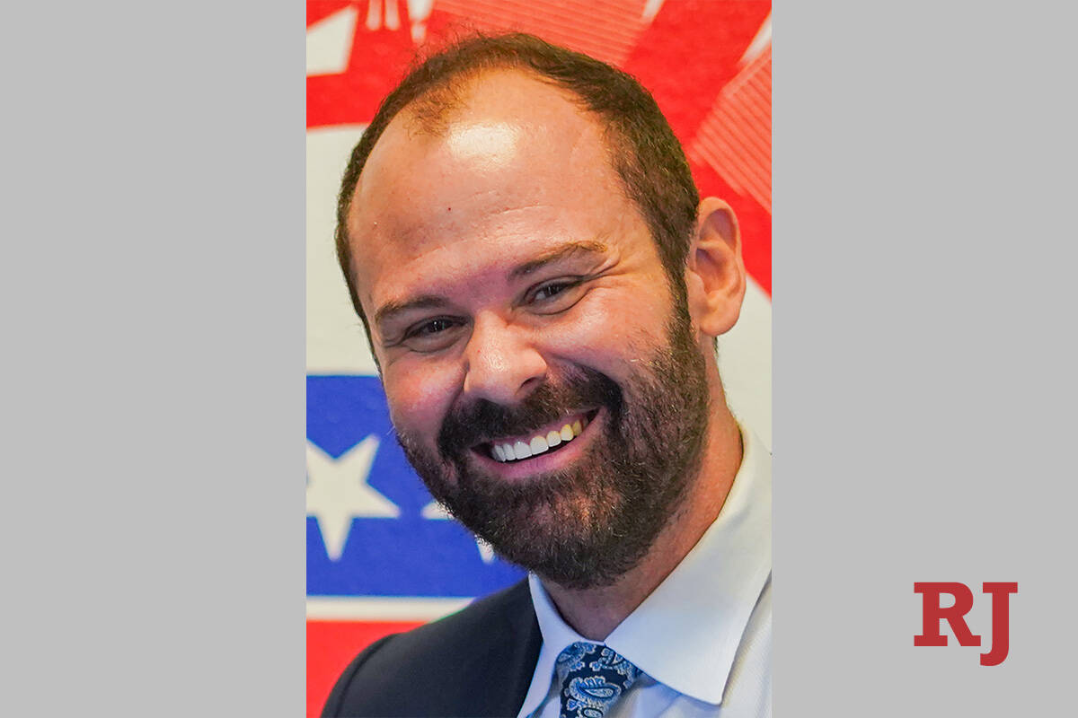 Jesse Law, chairman for the Clark County Republican Party. (Daniel Pearson/Las Vegas Review-Jou ...