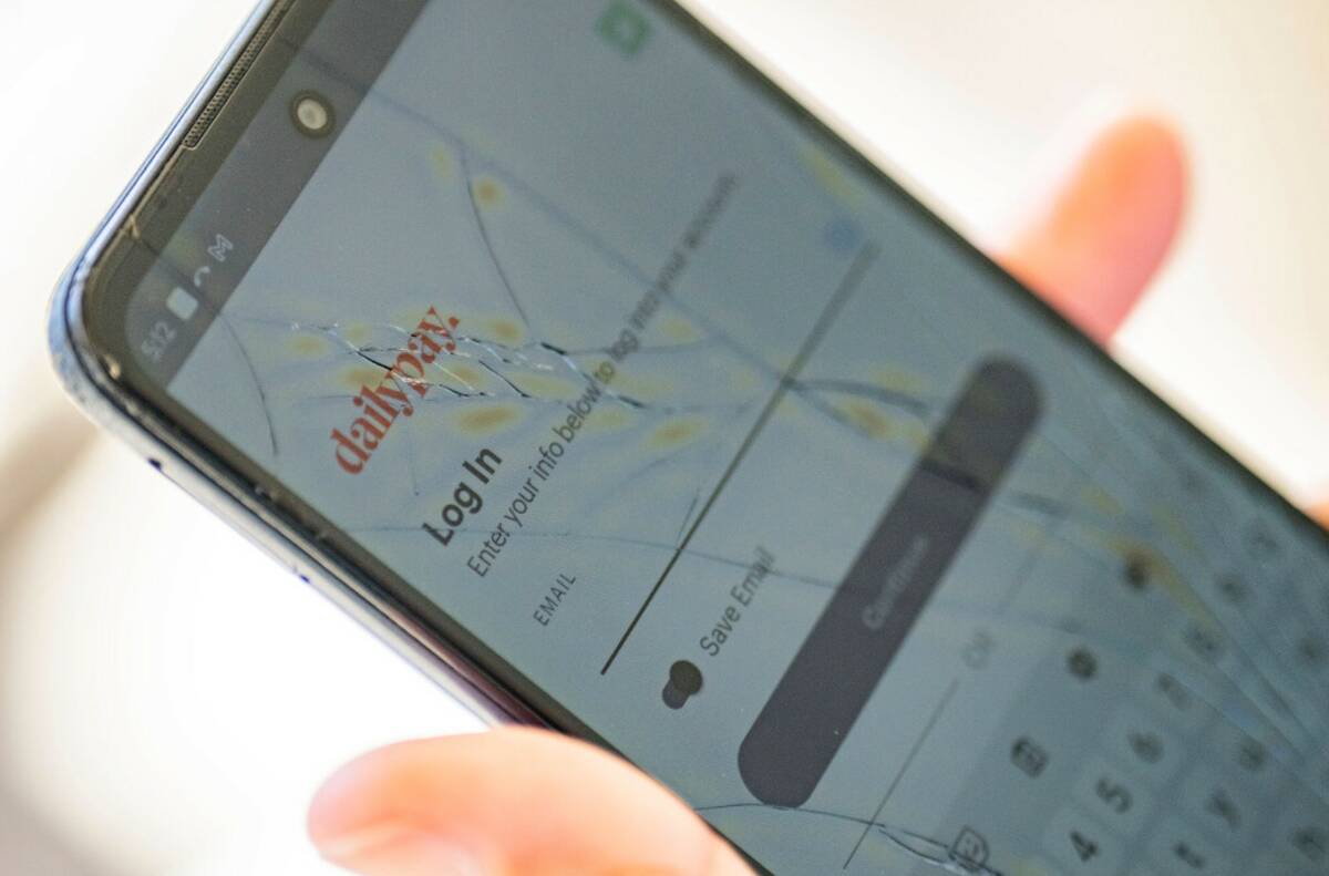 Sheri Wilkins talks about her experience using the DailyPay app outside of the clubhouse at her ...