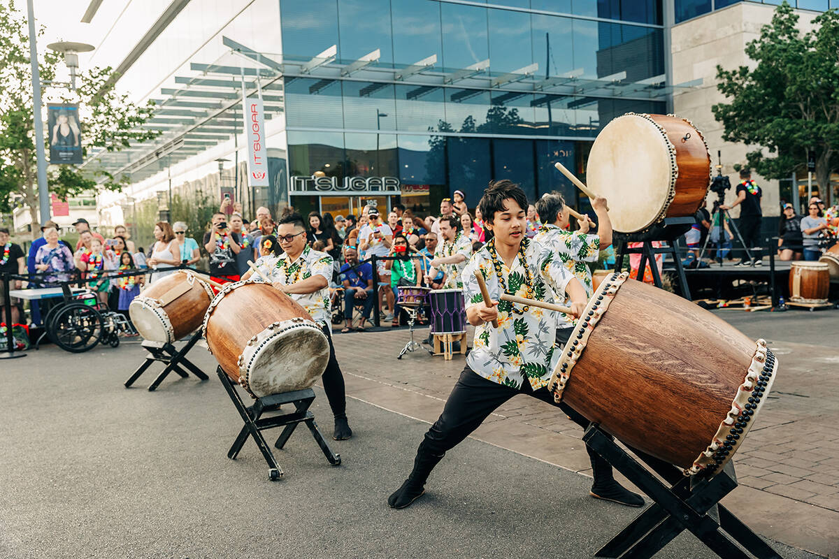 The Lei Day parade takes place along Park Centre Drive with pre-parade festivities beginning at ...
