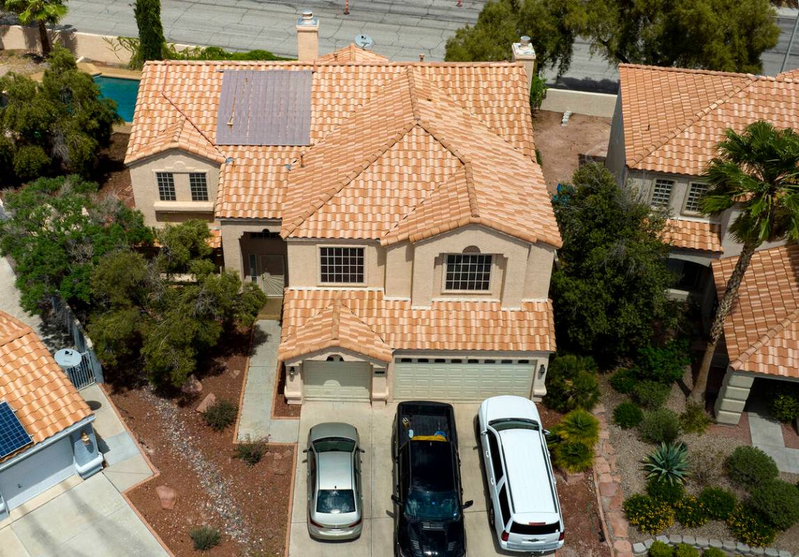 A house, where Henderson police found a boy with autism locked in a “makeshift jail cell,” ...