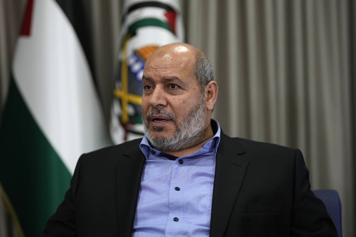 Khalil al-Hayya, a high-ranking Hamas official who has represented the Palestinian militant gro ...