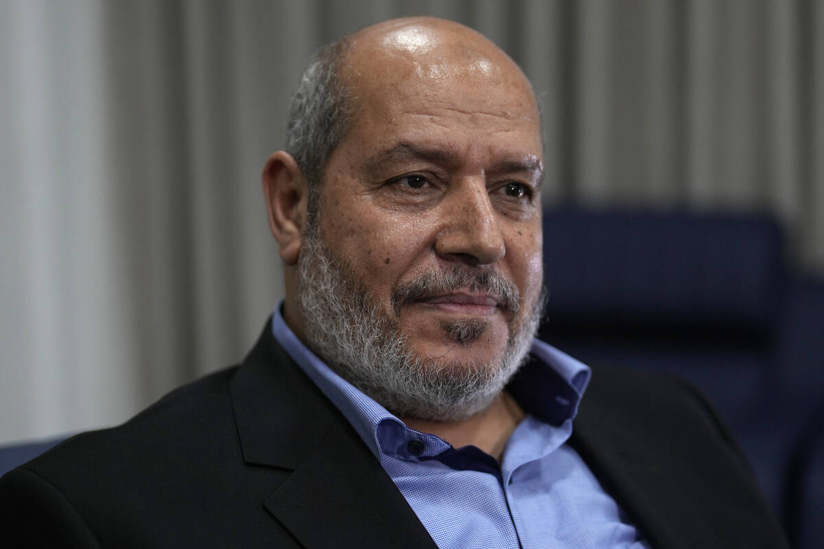 Khalil al-Hayya, a high-ranking Hamas official who has represented the Palestinian militant gro ...