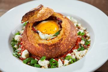 Eggs in Purgatory from Toasted Gastrobrunch, which has two locations in Las Vegas. (Toasted Gas ...
