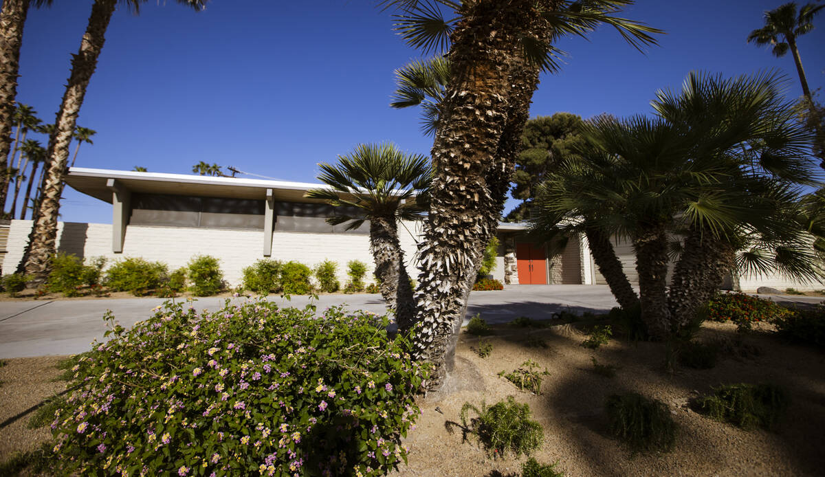 An exterior view of a 1964 home is seen in the historic John S. Park neighborhood during a tour ...