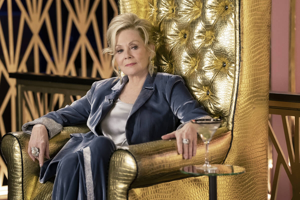 Jean Smart in a scene from Season 3 of "Hacks," streaming on Max. (Hilary Bronwyn Gay ...