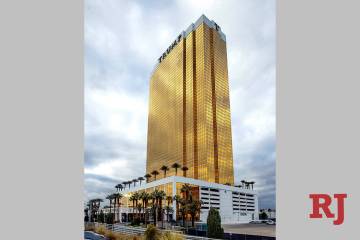 The Trump International Hotel just off the Strip in Las Vegas. (Las Vegas Review-Journal)