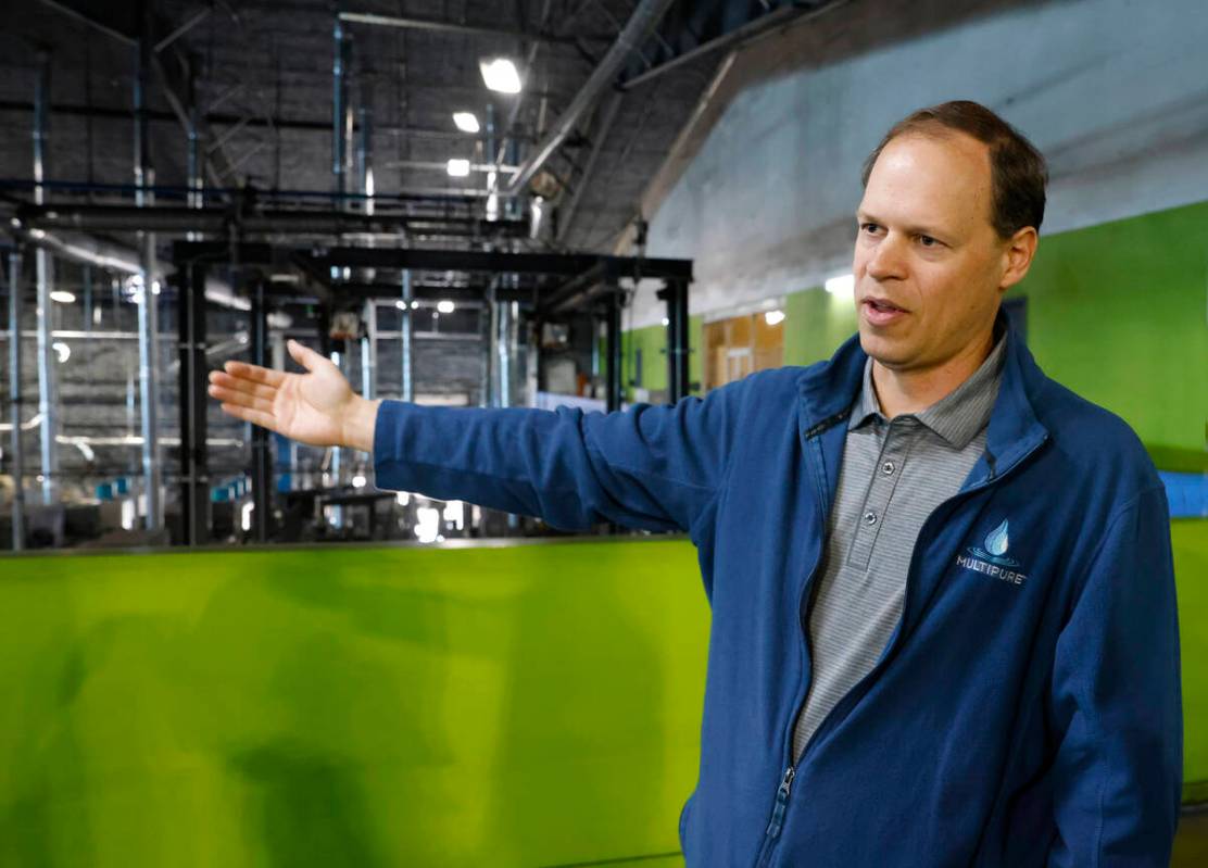 Zachary Rice, president of Multipure, a leading manufacturer of NSF-certified drinking water sy ...