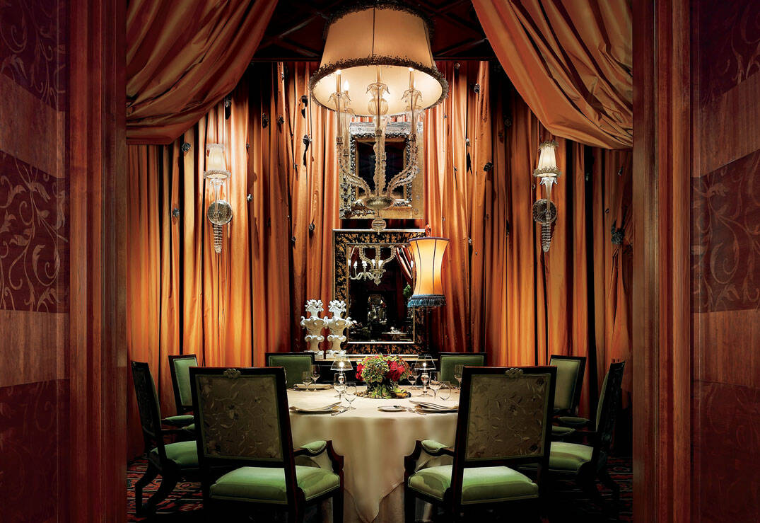 Former Alex restaurant at Wynn Las Vegas. (Photography by Barbara Kraft)