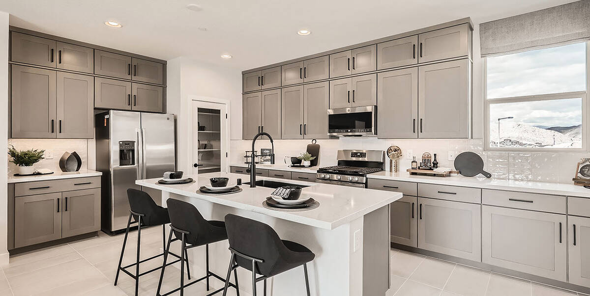 Vireo homes feature from two to three bedrooms and 2½ to 3½ baths. (Woodside Homes)