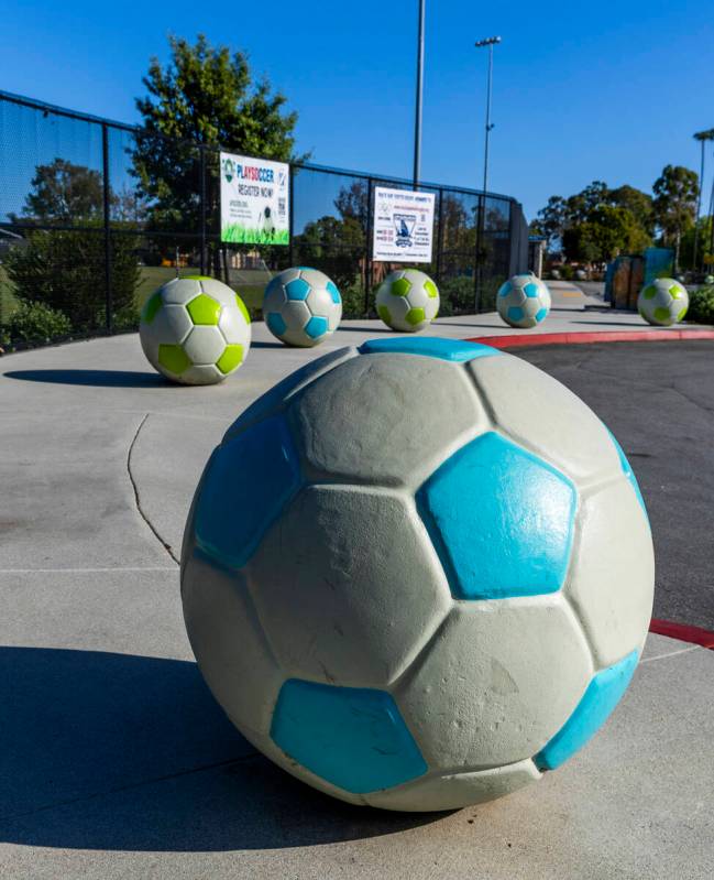Entrance to the Jack Hammett Sports Complex as the City of Costa Mesa discusses whether to star ...