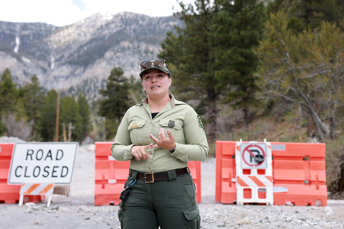 Taylor Tims, U.S. Forest Service acting developed recreation officer, talks about the upcoming ...