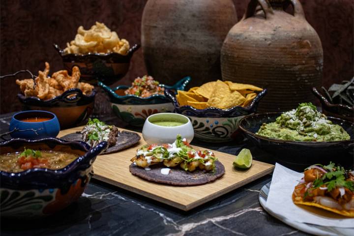 Dishes from Siempre, J.B., set to open on July 3, 2024, in the UnCommons development in southwe ...