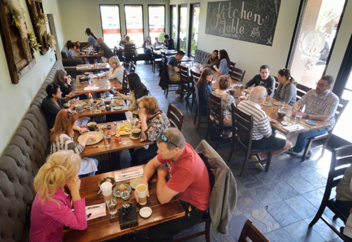 Kitchen Table restaurant closes after almost 10 years in Las Vegas Valley | Food - Vimarsana News