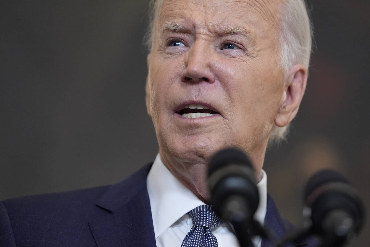 President Joe Biden delivers remarks on the verdict in former President Donald Trump's hush mon ...