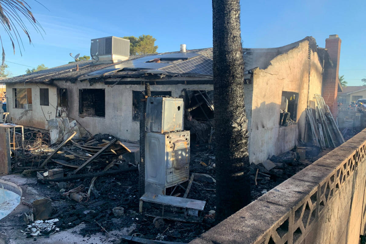 Crews battle a house fire Tuesday, June 4, 2024, on the 4600 block of East  ...