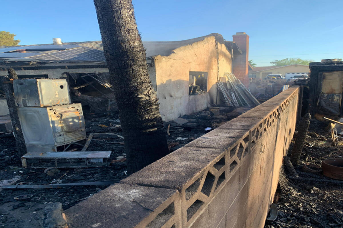 Crews battle a house fire Tuesday, June 4, 2024, on the 4600 block of East  ...