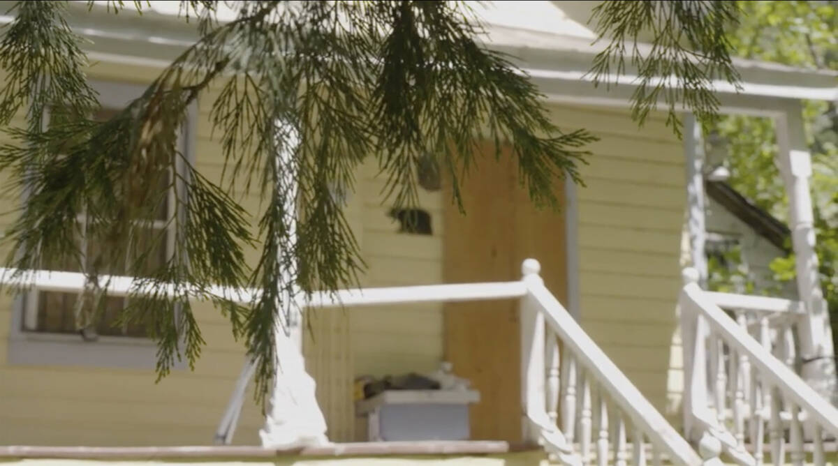 This undated image provided by KCRA shows the home of Patrice Miller in Downieville, Calif. A w ...