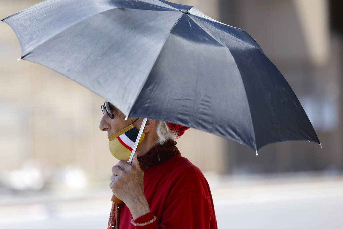 The Las Vegas airport reached a record 111 on Thursday, June 6, 2024, according to the National ...