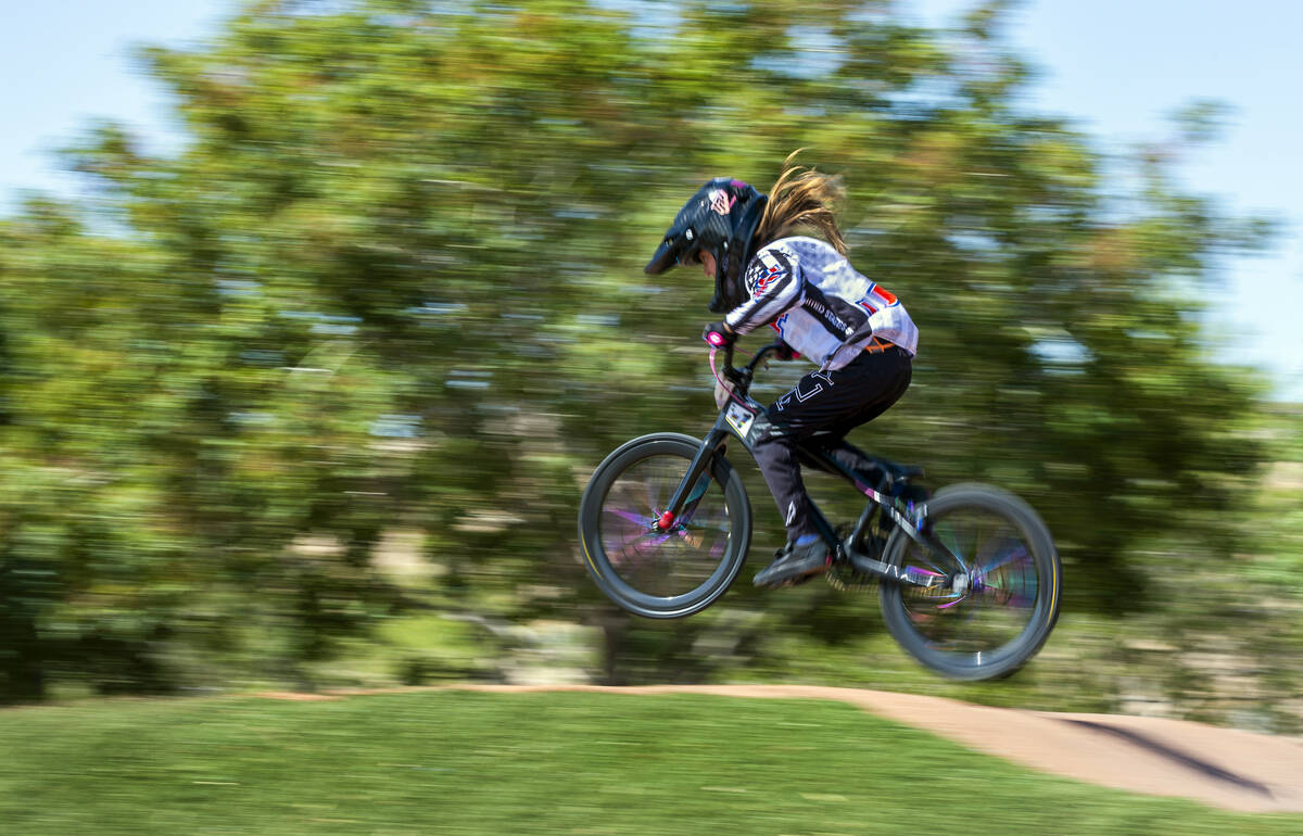 Isabella Smith won the world BMX championship for her age group last month and races at her loc ...