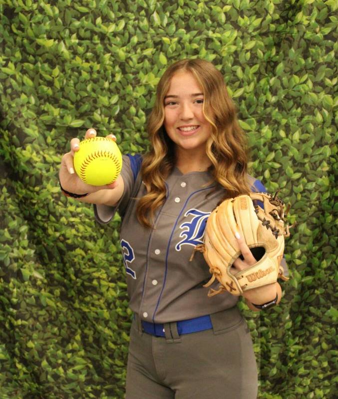 Basic's Halley Redd is a member of the Nevada Preps All-Southern Nevada softball team.