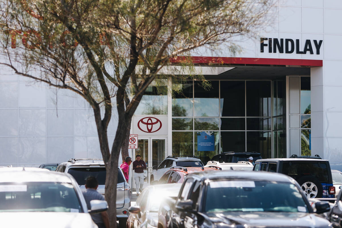 Findlay Toyota is seen on Saturday, June 22, 2024, in Henderson. (Madeline Carter/Las Vegas Rev ...