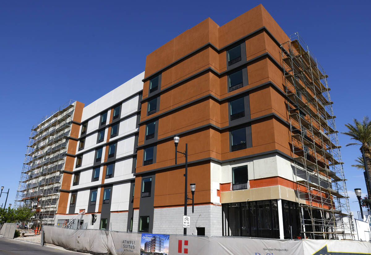 Construction is underway at the Atwell SuiteS hotel in the Water Street District of downtown He ...