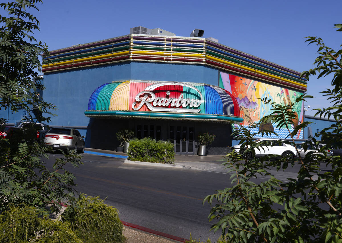 The Rainbow Club and Casino in the Water Street District of downtown Henderson is seen on Tuesd ...