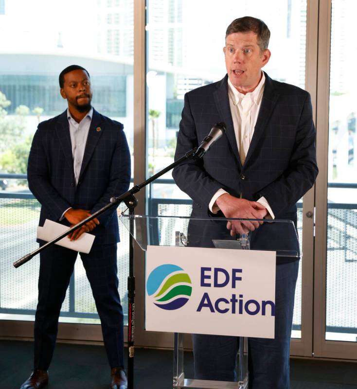 Environmental Defense Fund (EDF) Action President David Kieve speaks about false and misleading ...