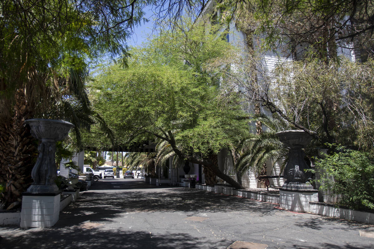 The drive to the front of the Lexi Hotel on Thursday, June 20, 2024, in Las Vegas, Nevada. (Dan ...