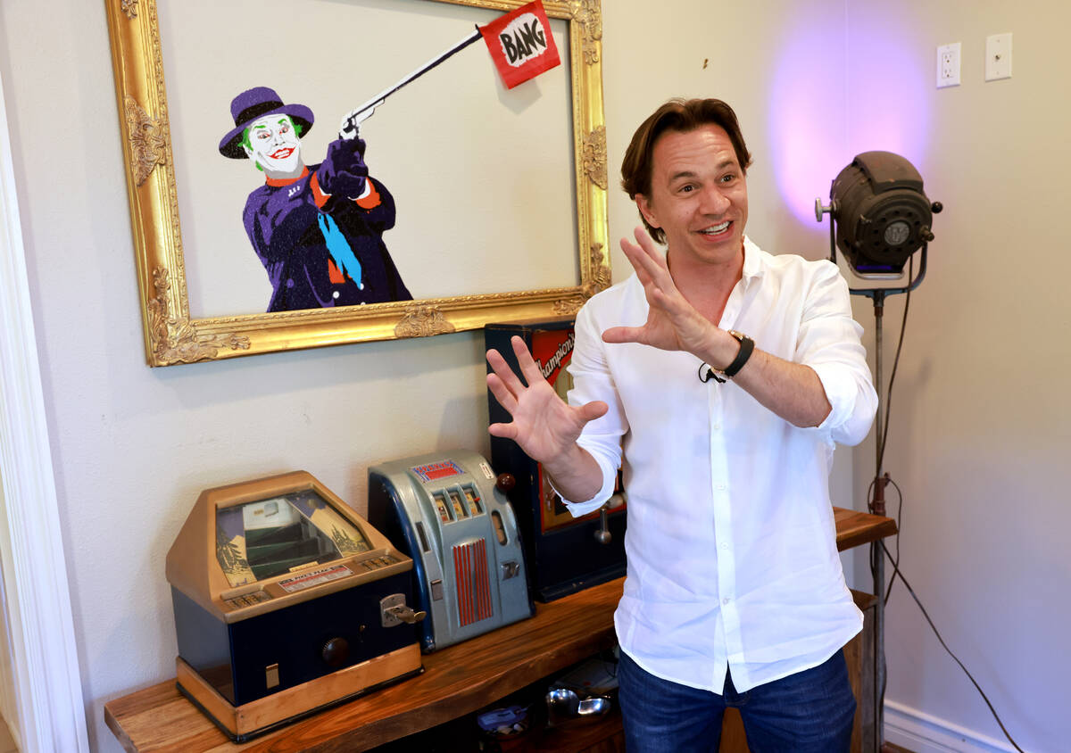 Justin Flom's home is filled with coin-operated antiques and gags galore. (K.M. Cannon/Las Veg ...