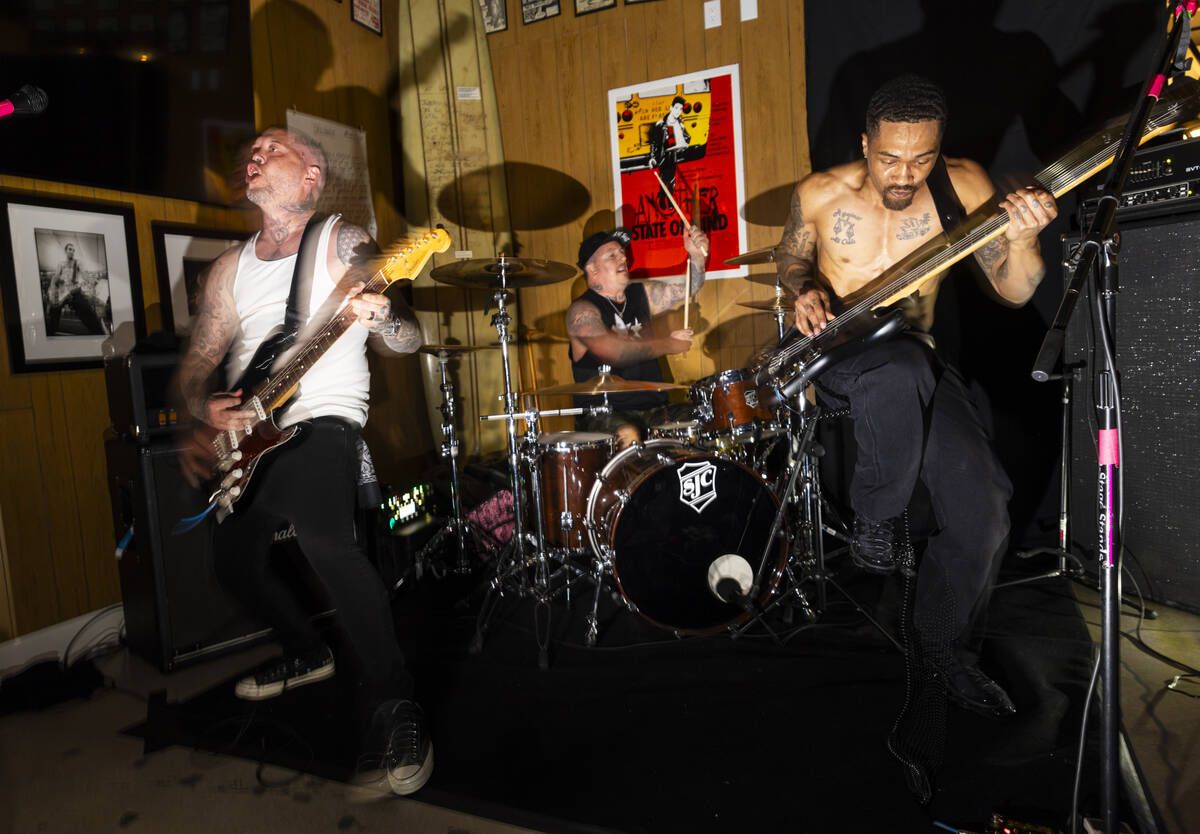 PHOTOS: Guitarist star rocks Las Vegas’ Punk Rock Museum