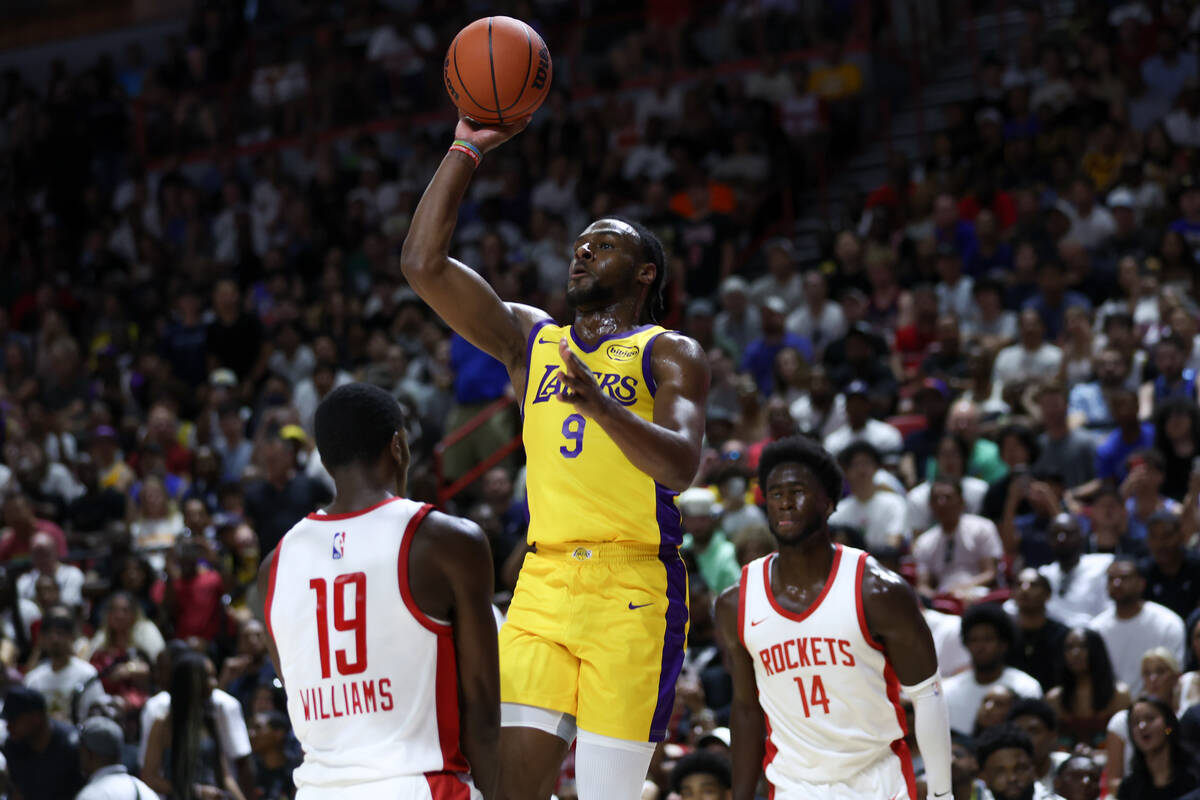 Bronny James struggles for Los Angeles Lakers in NBA Summer League loss NBA Summer League Sports Basketball