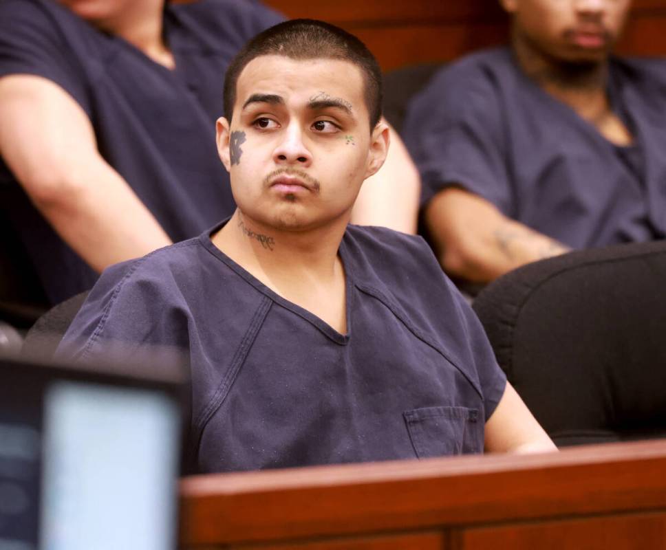 Jesus Ayala, 18, who with Jzamir Keys, 17, is accused of killing a former California police chi ...
