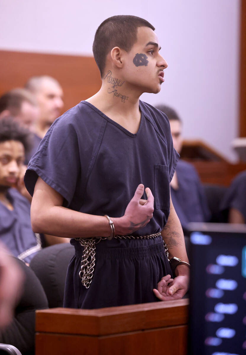 Jesus Ayala, 18, who with Jzamir Keys, 17, is accused of killing a former California police chi ...