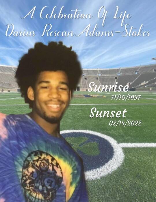 Darius Stokes, who was fatally stabbed on Aug. 13, 2022, outside of an IHOP north of the Strip, ...