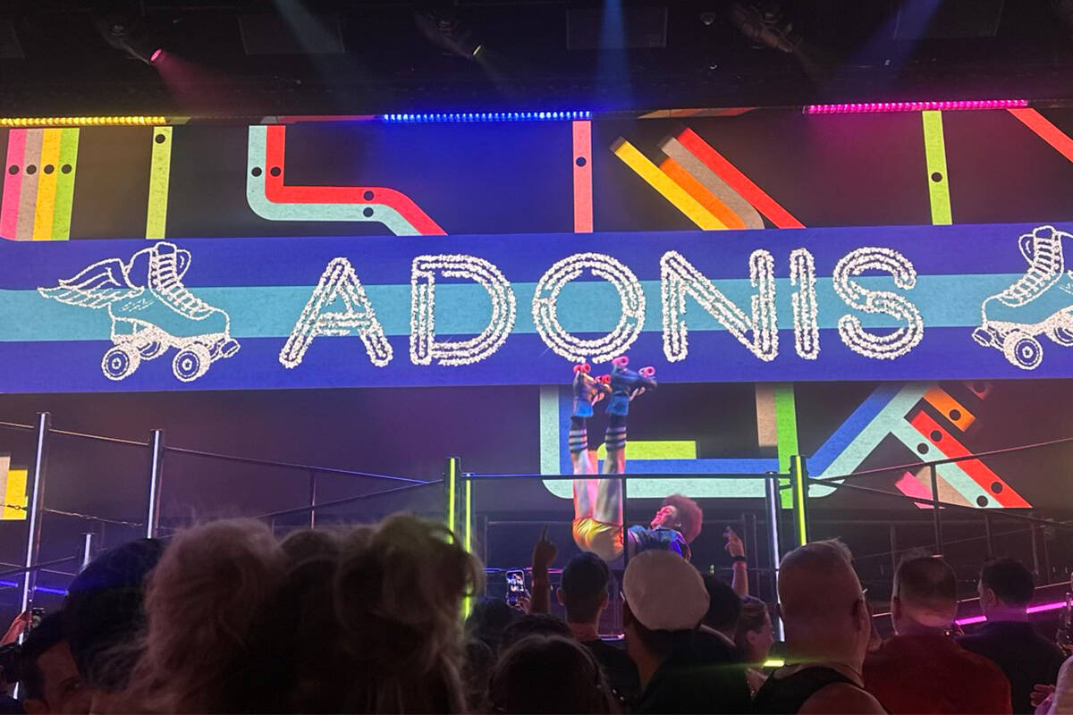 A scene from the premiere of the Spiegelworld production 