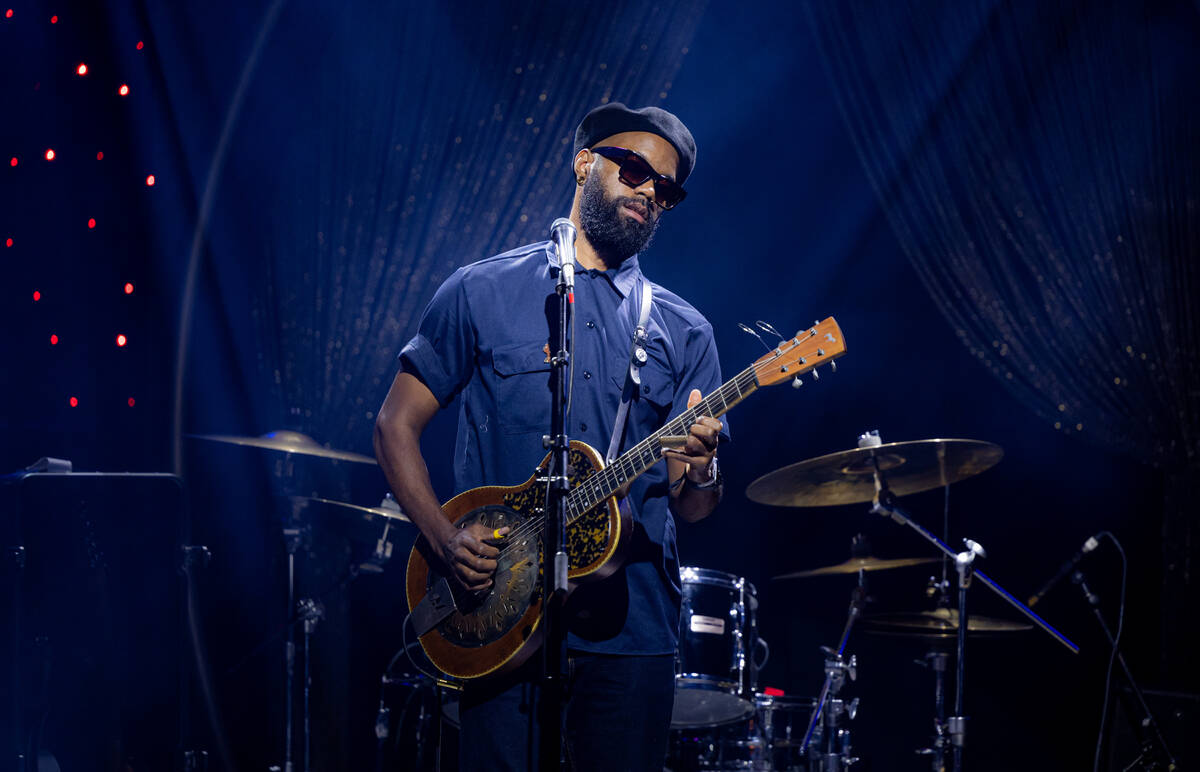 Buffalo Nichols is shown at Big Blues Bender, held at Westgate Las Vegas from Sept. 5-Sept. 10, ...