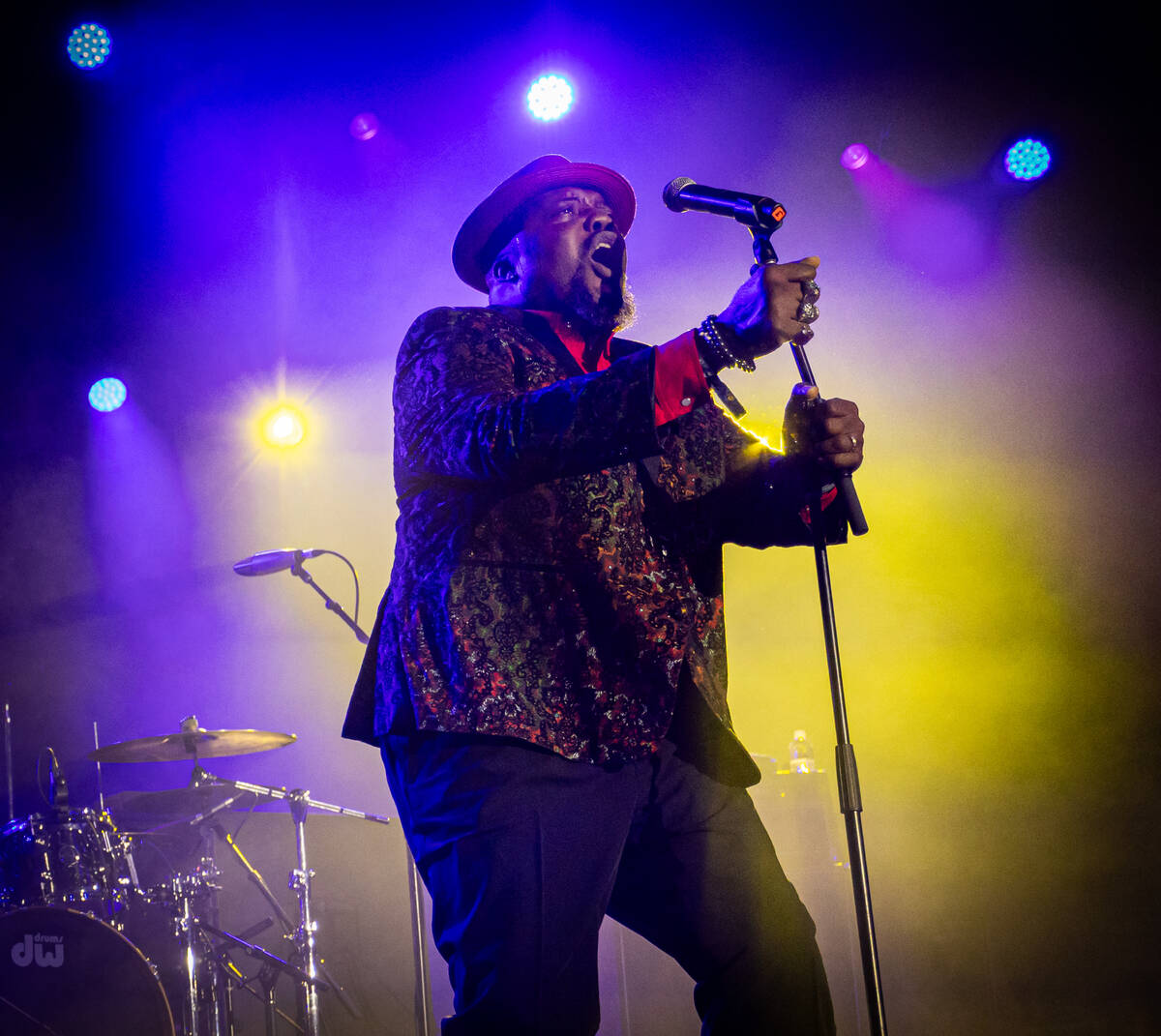 Sugaray Rayford is shown during Big Blues Bender, held at Westgate Las Vegas from Sept. 5-Sept. ...