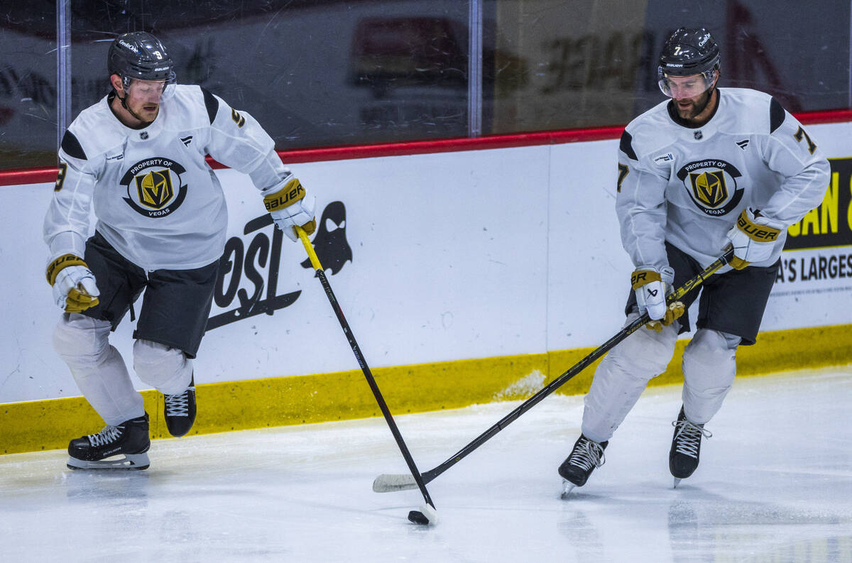 Golden Knights’ Victor Olofsson to skate with Jack Eichel against Utah