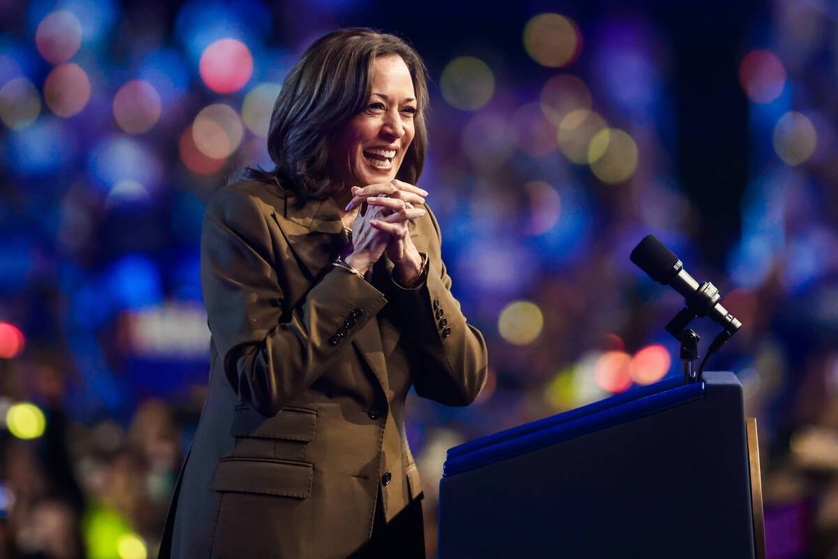 Kamala Harris returning to Las Vegas Oct. 10 for Univision town hall ...