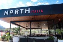 The exterior of the new North Italia in Henderson, Tuesday, Oct. 8, 2024. The restaurant is set ...