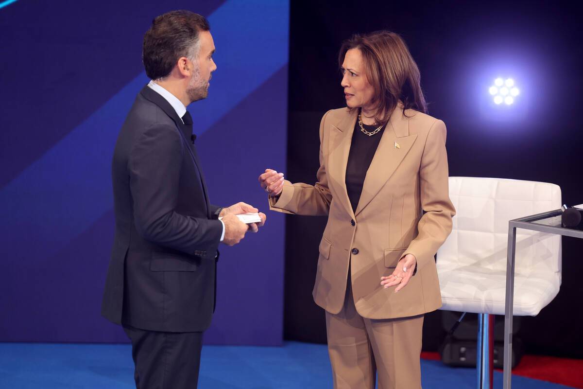 Kamala Harris holds Univision town hall with Latino voters in Las Vegas ...