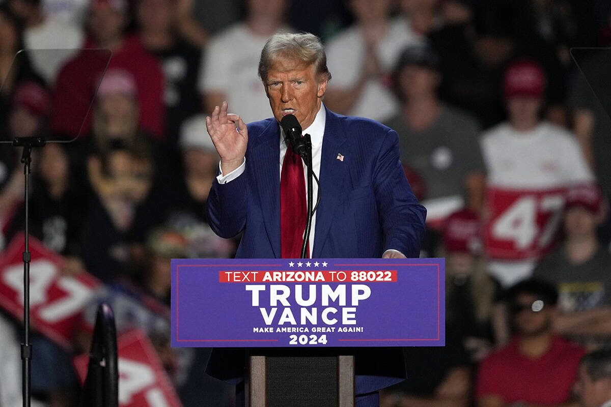Donald Trump speaking in Las Vegas — WATCH LIVE Politics and