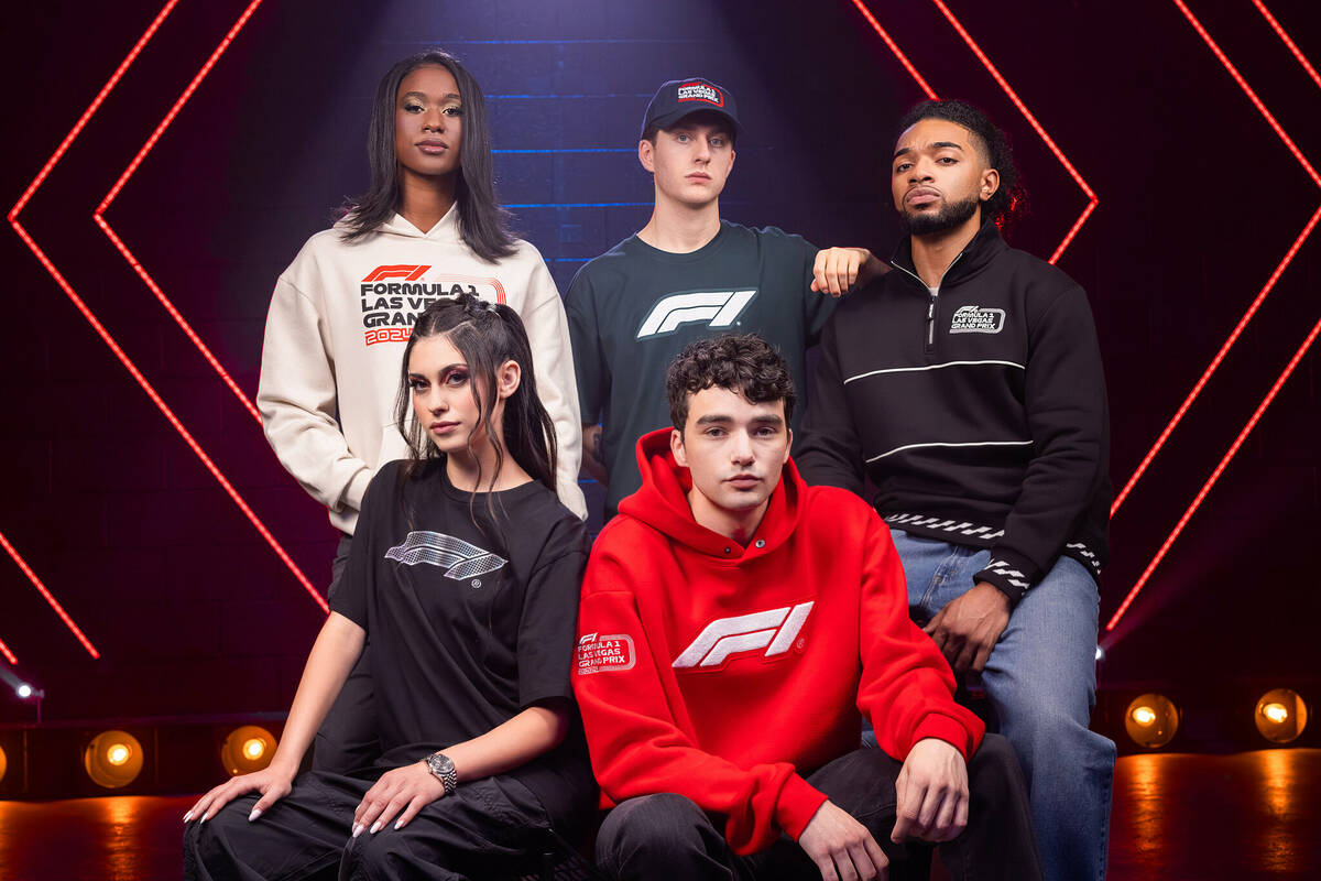 The 2024 Las Vegas Grand Prix Collection will be available for purchase at the F1 Las Vegas Hub ...