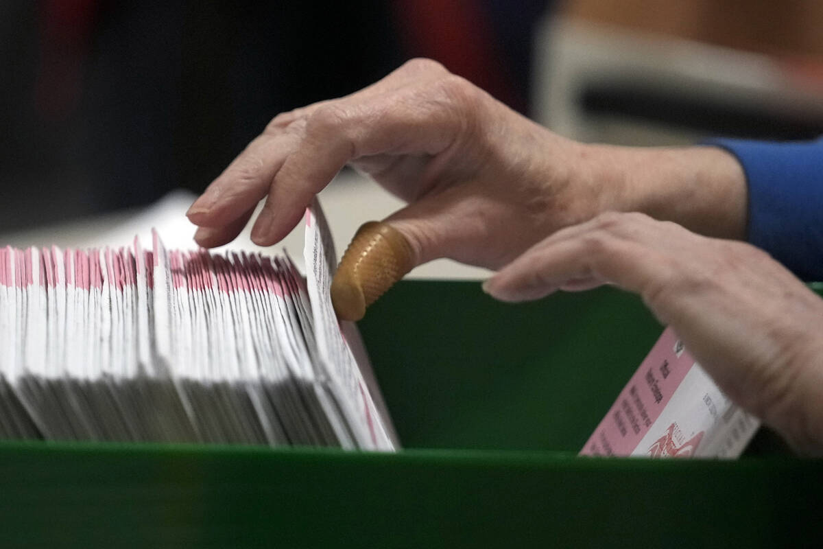 About 10K mailin Nevada voters still need to cure their ballots