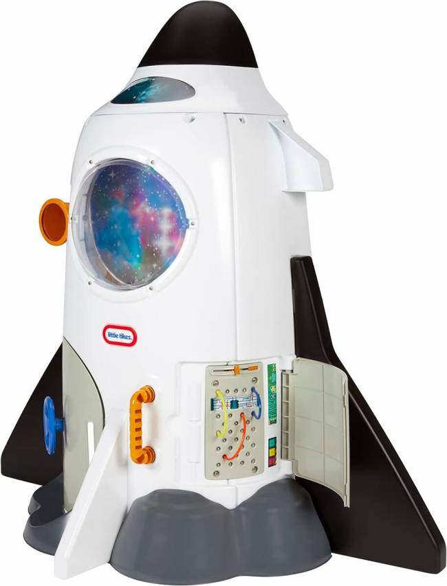 2. A real blast This 4-foot-tall space shuttle that comes with a galaxy of imaginative feature ...