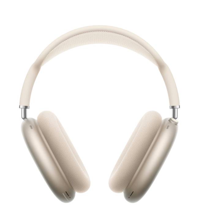 2. AirPods Max These headphones envelop you in sound and drown out external noise. Get them eng ...